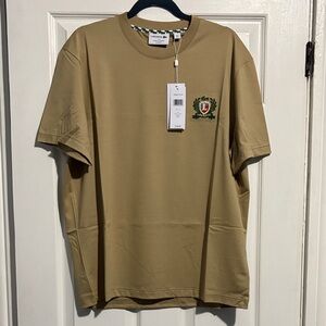 Lacoste Beige Short Sleeve Tee